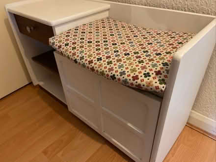 Photo of free Parker Knoll Seat and Cupboard (St Neot PL14) #1
