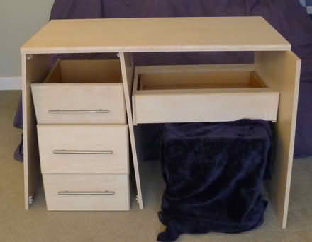 Photo of free Dismantled 'Sharp' Desk Unit with Drawers (Hassocks BN6) #4