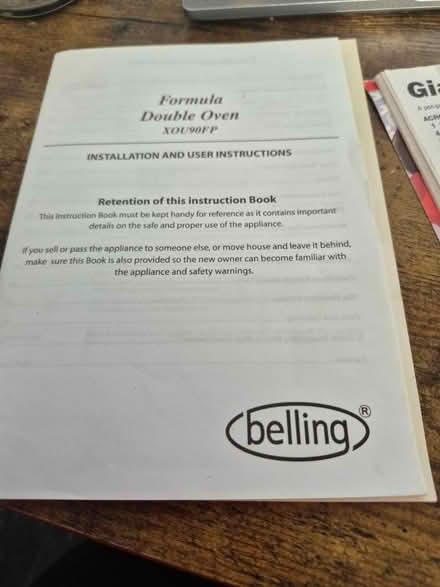 Photo of free Belling Integrated Double Oven (Parsons cross S5) #3