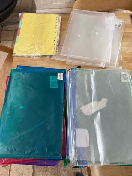 Photo of free Plastic folder for filing (Emlyn Road W12) #1