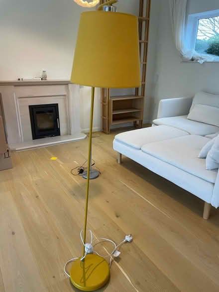 Photo of free Mustard Yellow John Lewis Floorlamp (Harpenden AL5) #1