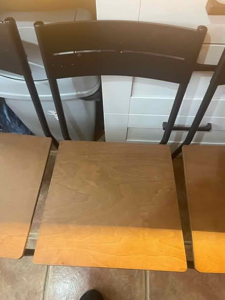 Photo of free 4 IKEA dining chairs to go today (Pudsey, LS28) #2