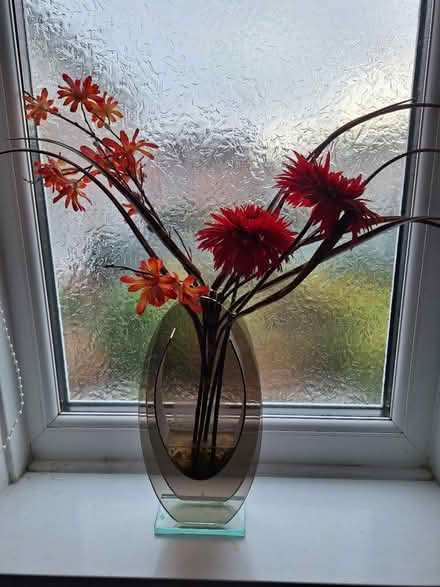 Photo of free Vase with flowers (St Helens) #1