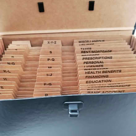 Photo of free Accordian file folder (Port Monmouth) #1