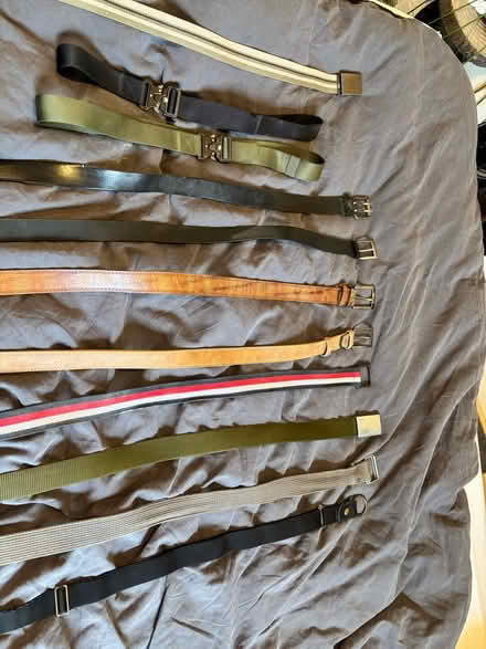 Photo of free 11 men’s belts (Central Tonbridge) #1