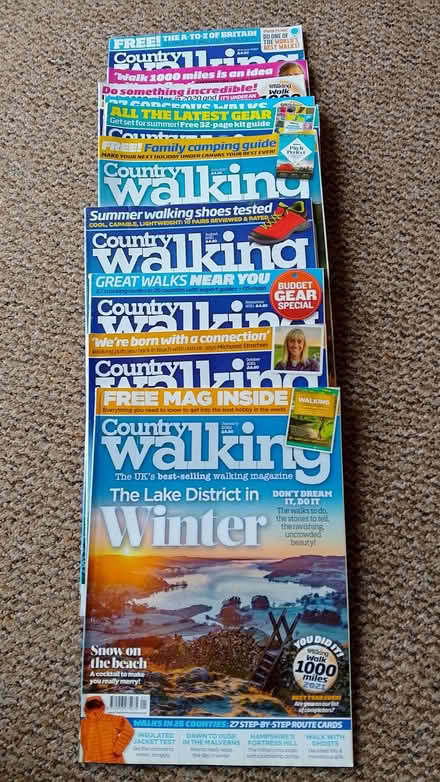 Photo of free Country Walking magazines (Starkholmes DE4) #1