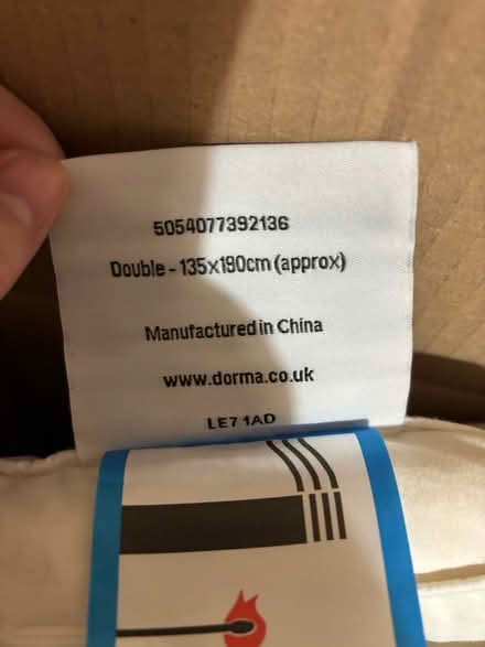 Photo of free Double mattress topper (Winchester, SO22) #3
