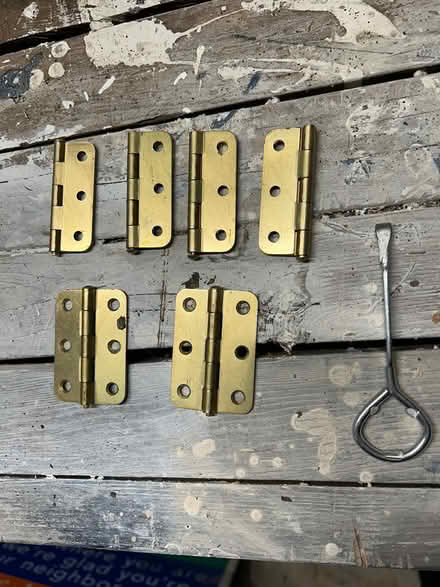 Photo of free Brass Door Hinges (Forestville section of Bristol) #1