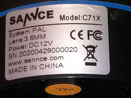 Photo of free Sannce X71X Wall Security Camera (BN1) #4