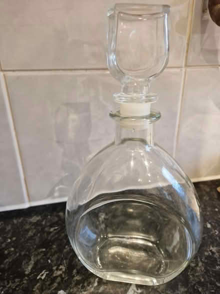 Photo of free Plain glass decanter (West Avenue, Chelmsford, CM1) #1