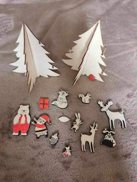 Photo of free Colour your own Christmas trees and decorations (Bathwick) (North Road) #1