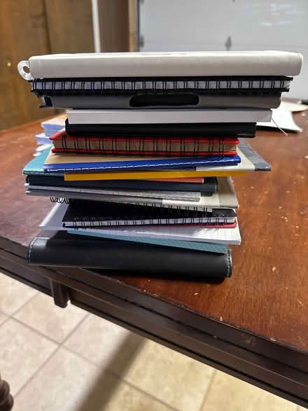 Photo of free Notebooks (various sizes) and paper (Blaney and Bollinger) #1
