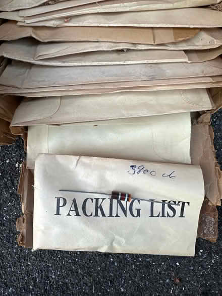 Photo of free Electronic resisters and parts (Downtown Sebastopol) #2