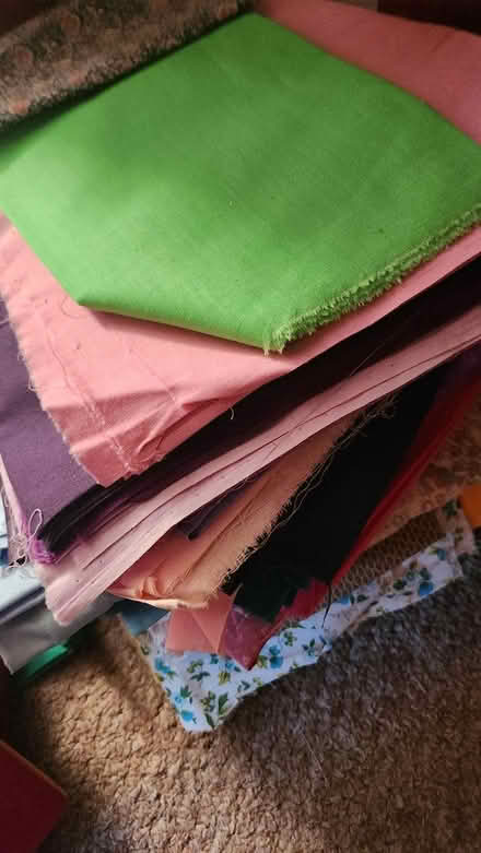 Photo of free Quilting Material (Haledon, NJ) #1