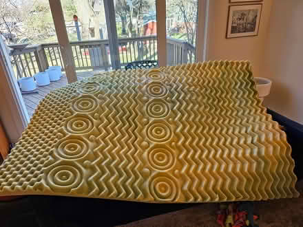 Photo of free Full sized Foam Mattress.tipper (Lisle near Maple & 355) #1