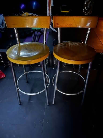 Photo of free 2 bar stools (Southport PR9) #1