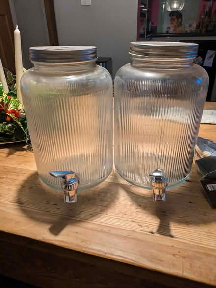 Photo of free Glass drink dispenser x 2 (Worthing) #3