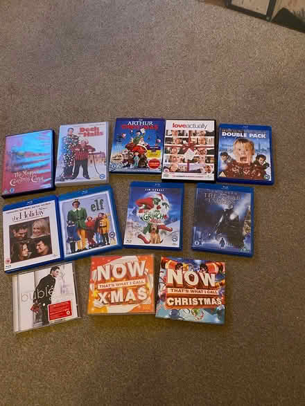 Photo of free Christmas DVD’s and CD’s (Privett PO12) #1