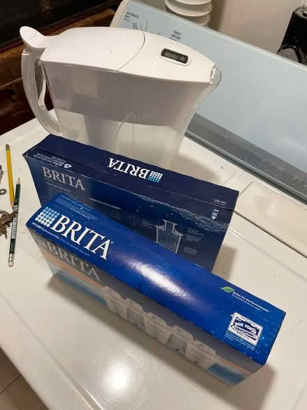Photo of free Brita pitcher and filters (Upper NW) #1