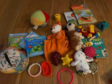 Photo of free Bag of baby toys (Woodley RG5) #1