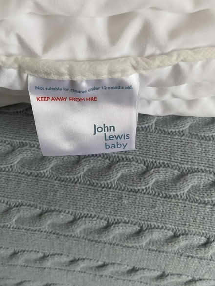 Photo of free cot bed duvet (120x150 cm) (SW15) #1