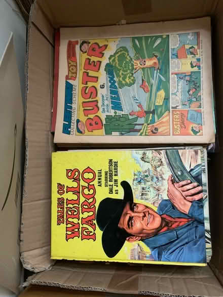 Photo of free Box of annuals and magazines (Burgess Hill) #1