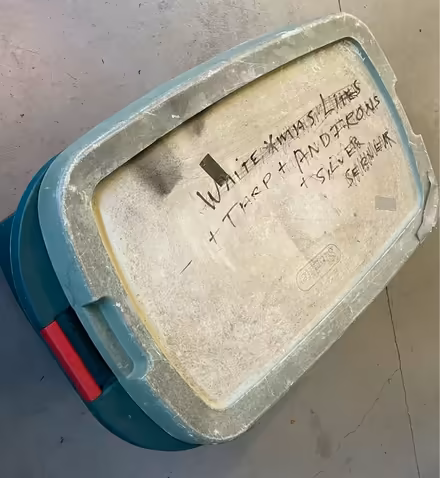 Photo of free Large Sterilite storage container (Research Triangle) #1
