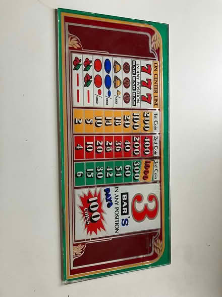 Photo of free Fruit machine glass panel (SW15) #1