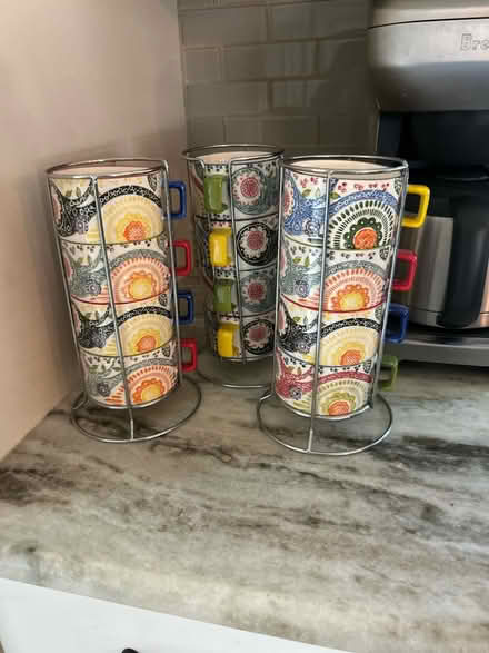 Photo of free Pier One Mugs with holder (North Brunswick, NJ) #1