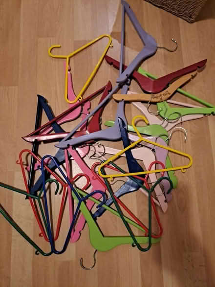 Photo of free Kids clothes hangers (Sandyford) #1