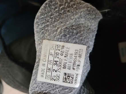 Photo of free Childrens astro turf boots size 2 (Letchworth SG6) #4