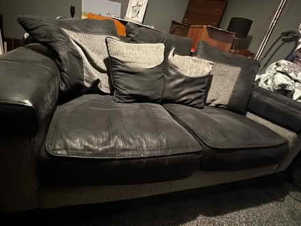 Photo of free 2 seater Sofa (WD19 oxhey) #1