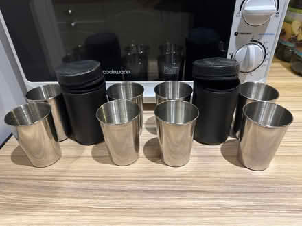 Photo of free Stainless steel cups (Burgess hill) #1