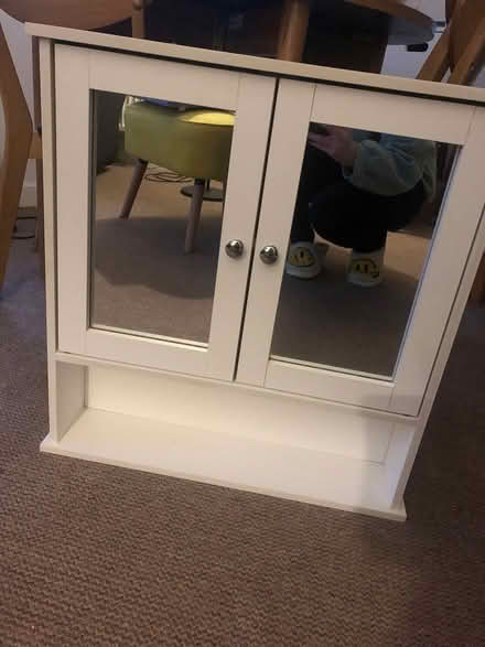 Photo of free White bathroom cabinet (WA4) #1