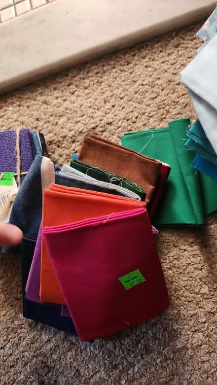 Photo of free Quilting Material (Haledon, NJ) #2