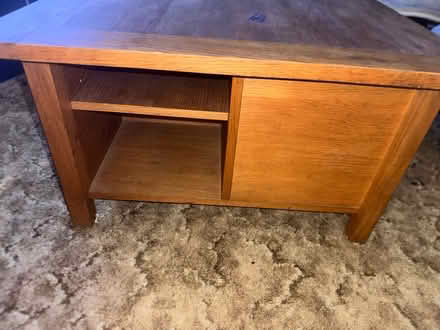 Photo of free Solid wood coffee table (Whetstones) #2