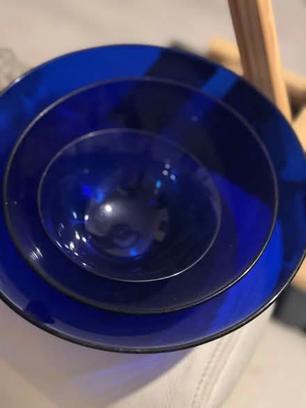 Photo of free 10 cobalt blue bowls (BR5) #1