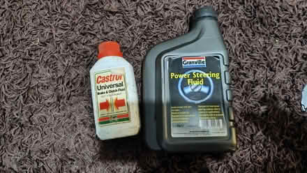 Photo of free Power steering fluid/brake fluid (Upper Norwood SE19) #1