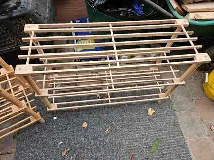 Photo of free Wooden Shoe Racks (Airedale WF10) #2