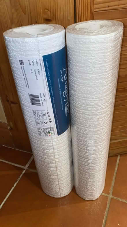 Photo of free 2 rolls of Anaglypta wallpaper (Grasmere Road, Lancaster, LA1) #1