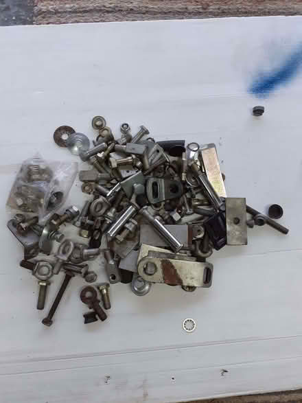 Photo of free Classic car seat belt bolts and nuts (Croham CR2) #2
