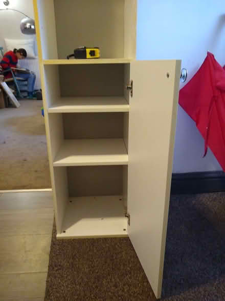 Photo of free Tall thin case with glass shelves. (Kenilworth CV8) #2