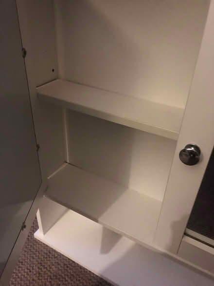 Photo of free White bathroom cabinet (WA4) #2