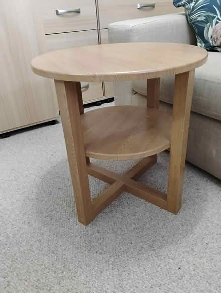 Photo of free Oak Side Table (Harlow CM17) #1