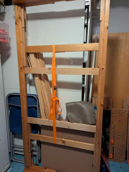 Photo of free Pop up wooden single bed frame (Oxford OX2) #1