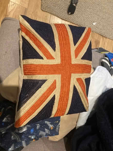 Photo of free Union Jack cushion (OX1 henwood) #1