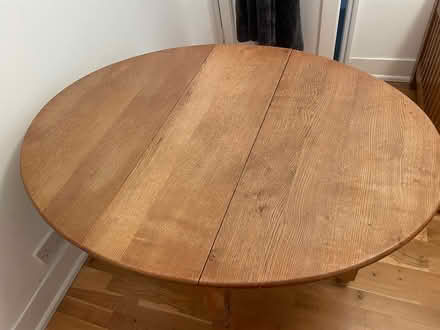 Photo of free Oak drop leaf table (Chiswick) #2