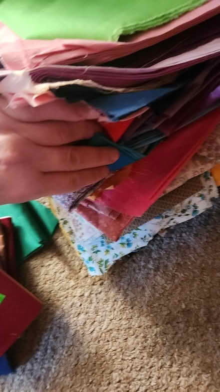 Photo of free Quilting Material (Haledon, NJ) #3