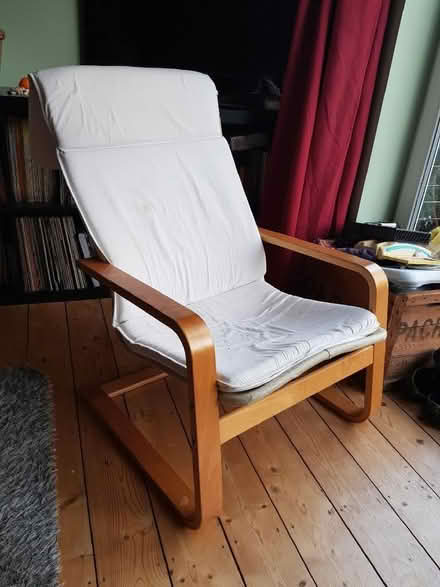 Photo of free IKEA Poang chair without cover (Eastville BS5) #1