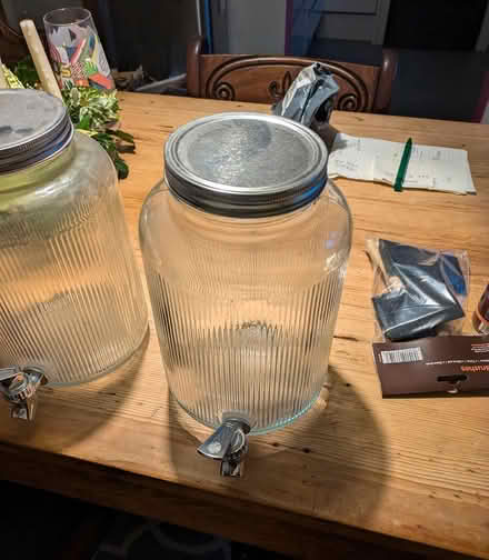 Photo of free Glass drink dispenser x 2 (Worthing) #2
